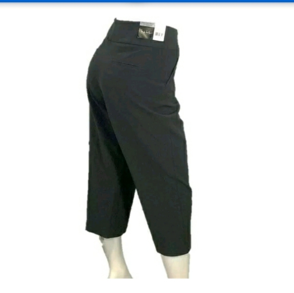 NWT Nicole Miller New York perfect fit capris sz 6